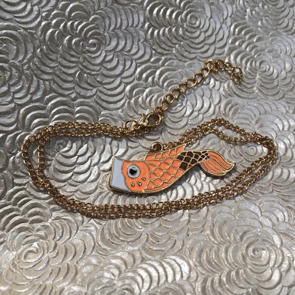 Koi Fish Carp Feng Shui Far East Layer Trendy Necklaces - Picture 11 of 16